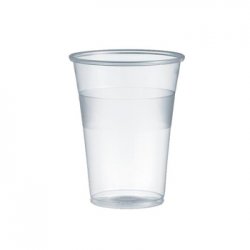 Copos 200ml Plástico 7oz Transparente (Água/Chá) 100un 6611018