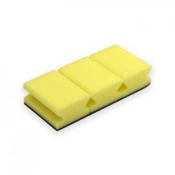 Esfregão Esponja Salva Unhas 9.5x7cm (Block Service) Pack3un 6841010