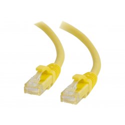 83465 C2G Cat6 Booted Unshielded (UTP) Network Patch Cable - Cabo patch - RJ-45 (M) para RJ-45 (M) - 50 cm - PTNB - CAT 6 - mol