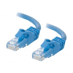 83385 C2G Cat6 Booted Unshielded (UTP) Network Patch Cable - Cabo patch - RJ-45 (M) para RJ-45 (M) - 50 cm - PTNB - CAT 6 - mol