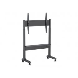 VFM-F15M Display floor stand trolley - motorised - steel cart fits display 40 to 86" with VESA sizes up to 800 x 600 - motorise