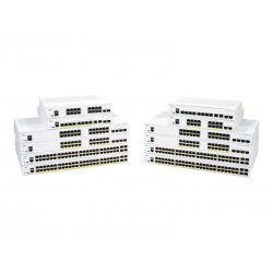 CBS350-24T-4XEU-RF Cisco Business 350 Series CBS350-24T-4X - Interruptor - L3 - Administrado - 24 x 10/100/1000 + 4 x 10 Gigabi