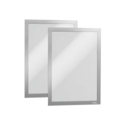 Moldura Adesiva A5 Duraframe 487123 Cinza 2un 1004871-23