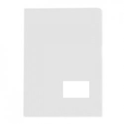 Classificador A4 Bolsa Interior Visor Etiqueta Cristal 1101021C