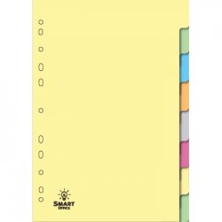 Separadores A4 Cartolina Cores Sortidas (203) 08un 1721017