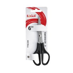 Tesoura 16cm Eagle Preto 518EATYSC204