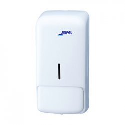 Saboneteira Recarga Plástico Azur Branco JOFEL 800ml 6821033