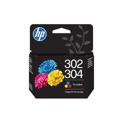 Tinteiro HP 302/304 Cor B7RT6A 2ml 100 Pág. HPB7RT6A