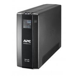 BR1300MI APC Back-UPS Pro BR1300MI - UPS - AC 230 V - 780 watt - 1300 VA - USB - conectores de saída: 8 - preto