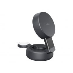 WIZ043KQCH UltraCharge 25w Qi2 Compact 2in1 for phone and watch, Charcoal