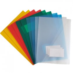 Classificador A4 Bolsa Interior Visor Etiqueta Sortido 10un 100Z29001