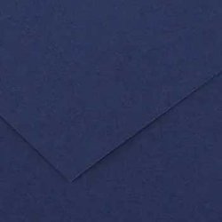 Cartolina 50x65cm Azul Ultramar 185g 1 Folha Canson 17240235