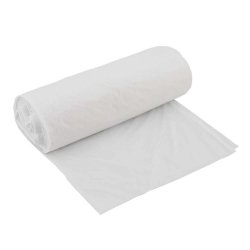 Sacos Lixo 019L 45x50cm Sanitário/Escritório 13my Branco 25u 6701165