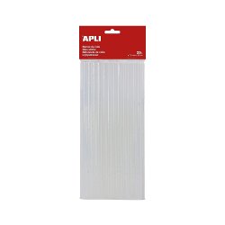Recarga Bastões Cola Quente Apli Ø 7,5mm Comp 20cm 25un APL17003