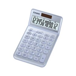 Calculadora Secretária Casio JW200SCBU Azul Claro 12 Dígitos CAS-JW200SCBU
