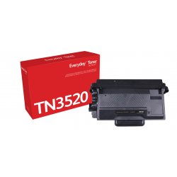 006R05201 Everyday Black Toner replaces Brother TN3520, Ultra High Capacity