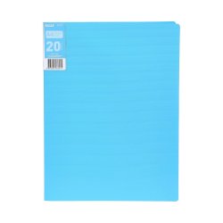 Pasta c/20 Bolsas 40 Páginas Catálogo Eagle A4 Azul 100EA9002AK/22