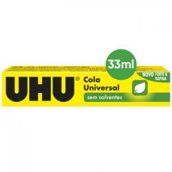 Cola Universal 033ml s/Solventes Bisnaga UHU 1un 1071015