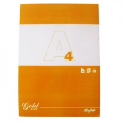 Recarga Papel A4 Liso 60g 4 Furos 80 Folhas 108Z17922