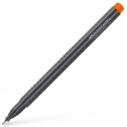Marcador Fino Faber-Castell 0,4mm Laranja 1un 1303019