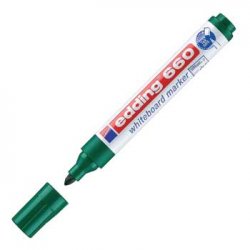 Marcador Quadros Brancos Recarregável Edding 660 Verde 1un 1321058