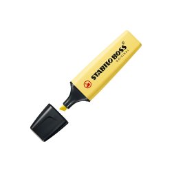 Marcador Fluorescente Stabilo 70/144 Amarelo Pastel 10un 1331071
