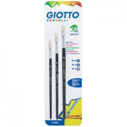 Pack Pincel Óleo Espatulado Nº6/8/10 Série 577 Giotto 3un 160026200
