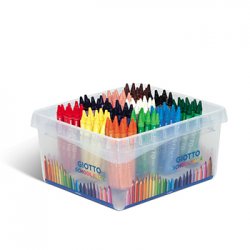 Lápis de Cera 144un Giotto Cx Schoolpack 160524300