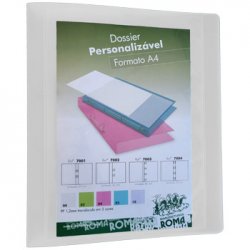 Pasta Arquivo Plástico L40 com Bolsa 2 Argolas 310x260cm 1701850