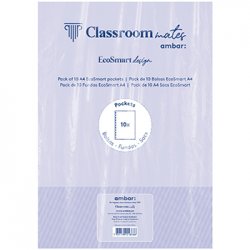 Bolsa (Micas) para Caderno EcoSmart A4 Ambar 10un 173700020022