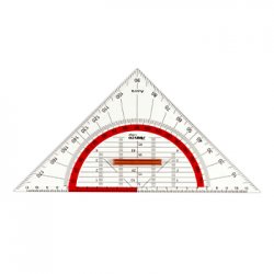 Esquadro Geométrico 25cm Aristo Geocollege AR23008 com Pega 1931047