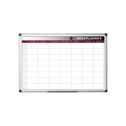 Quadro Branco 90x60cm Magnético Plano Semanal GA0333170 340GA0333170