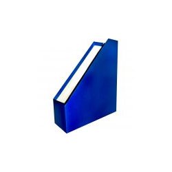 Porta Revistas 30x25x8cm Cartão Azul 5751003