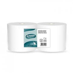 Rolo Pano TNT/AirLaid 130mx23,5cm 55g AMOOS 1Fl 2un 6531007