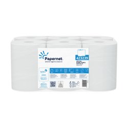 Rolo Toalhas Mão AutoCorte 100mx20cm 37g 2Fls PAPERNET 6un 6531083