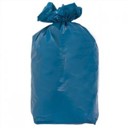 Sacos Lixo 100-120L 85x105cm 12my Azul 22Kg Carga 20un 6701220