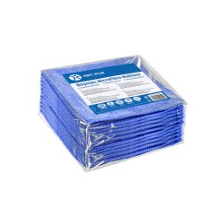 Pano Microfibra 30x40cm 280g Terry Azul Pack 10un 68510155