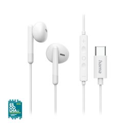 Auriculares USB-C Classy Branco HAM221786