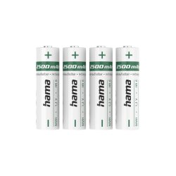 Pilhas Recarregáveis AA 1.2V 2500mAh Hama 4un HAM223531