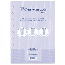 Recarga para Caderno EcoSmart Ambar B5 Quadriculado 50Fls 173300480021