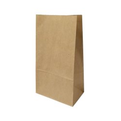 Saco sem Asas 15x09x26,5cm Papel Kraft 080g 1un 6701167