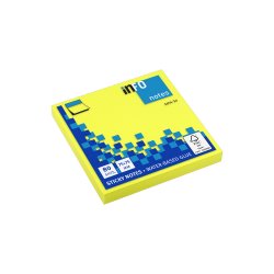 Bloco Notas Aderentes 075x075mm Amarelo Forte 80 Folhas 162565434
