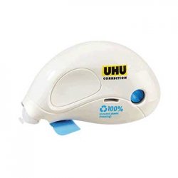 Corretor Fita 5mmx10m Roller UHU 1un 10741137