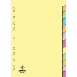 Separadores A4 Cartolina Cores Sortidas (202) 12un 1721011